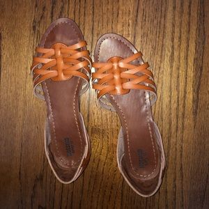 Brown sandals